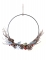 Couronne à suspendre baies des bois 35 cm enneigée