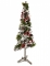 Sapin de noël en bois avec baies et pommes de pin 57 cm