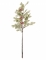 Branche de sapin avec baies rouges givrées 75 cm