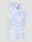 Décoration lumineuse ours polaire avec bébé 44 cm 56 led
