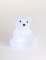 Décoration lumineuse ours polaire 20 cm 16 led blanc froid