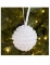 Mise en situation sur un sapin de la boule de noël ambiance polaire