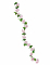 Guirlande de fleurs de cerisier rose 220 cm décoration mariage