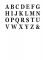 48 Stickers lettres adhésives noires 13,5 cm