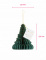 Dimensions de la décoration en papier alvéolé sapin de Noël