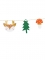 Guirlande en papier forêt de Noël 1,7 m avec sapins et cerfs