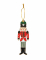 Suspension en métal casse noisette de Noël 10 x 3 cm traditionnel soldat