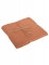 Nappe gaze de coton terracotta 130 x 240 cm style bohème