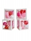 4 cubes à ballons en carton love 30 cm pour décoration romantique