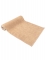 Chemin de table velours côtelé beige 28 cm x 3 m pour mariage