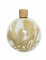 3 boules en verre avec herbes séchées 8 cm décoration chic