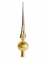 Cimier pour sapin or 28 cm en forme de pic