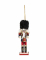 Suspension casse noisette de Noël en bois 12 cm soldat traditionnel