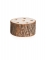 Rondin de bois support pour fleurs séchées 10 x 4 cm à 6 trous