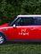 Mise en situation sur portière de l autocollant pour voiture Just Married
