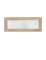 Tableau en bois et zinc pour aimants 40 cm vintage
