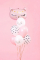 Vue d ensemble du bouquet des ballons en latex chats pour décoration