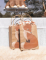 Mise en situation du sac cadeau woodland renard