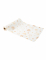 Chemin de table merveilleux Noël doré 28cm x 3m motifs sapins