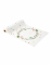 Chemin de table joyeux Noël tradi chic 28cm x 3m en velours blanc