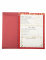 Grande lettre au Père-Noël avec enveloppe Holly Christmas 21 x 28,5cm à remplir