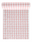 Chemin de table vichy rose 26 cm x 3 m thème guinguette