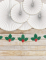 Mise en situation de la guirlande houx de noël