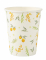 8 Gobelets en carton Citrons Dolce Vita 255 ml