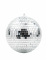 Boule à facettes emboitable argentée 16 cm