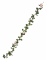 Guirlande de roses et eucalyptus vert et rose 1,70m artificielle
