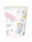 8 gobelets pyjama party 200 ml motifs girly
