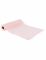 Chemin de table froissé scintillant rose et strass argent 28 cm x 3 m effet gaufré