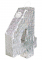 Piñata holographique argent chiffre 4 40 x 28 x 8 cm pour fête