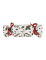 5 petits crackers houx de noël festifs