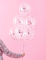 Bouquet de ballons transparents confettis étoiles pour fête