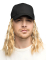 Casquette avec perruque blonde