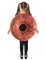 Vue de dos du déguisement de donut pour enfant