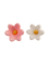 14 Décorations en sucre marguerites roses et blanches 2.5 cm