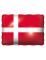 Ballon Aluminium Drapeau Danemark 32 x 45 cm