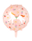 Ballon aluminium Cheval  rose 45 cm