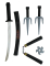 Set accessoires de ninja 5 pièces