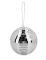 Boule à facettes argent - S 15 cm