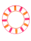 8 Petites assiettes en carton Pink Limonade 18 cm