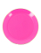 6 Petites assiettes réutilisables en plastique rose et or 19 cm