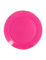 6 Assiettes réutilisables en plastique rose et or 26,5 cm