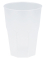 Gobelet plastique givré transparent 42 cl