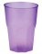 Gobelet plastique givré lilas 42 cl