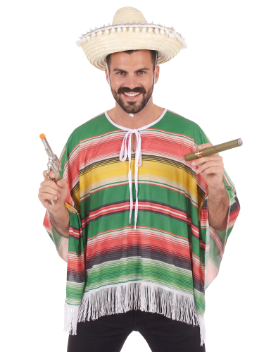 Déguisement mexicain à franges homme