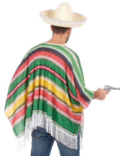 Déguisement mexicain à franges homme