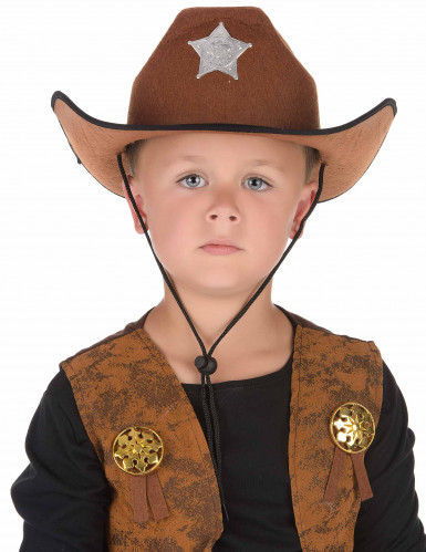 Chapeau Woody Toy Story Enfant - Cowboy Rouge ou Marron